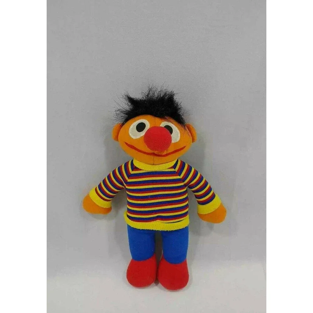 Vintage 1992 Sesame Street Ernie Plush Stuffed Toy Hasbro Child Dimension 11